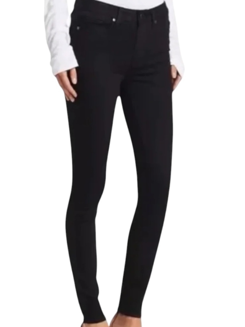 PAIGE Hoxton High Rise Ultra Skinny Jeans Indy Wash Size 23 NWT
